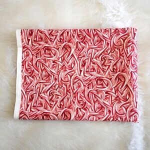 FABRIC Kyle's Marketplace Candy Cane Print, 1 Yard